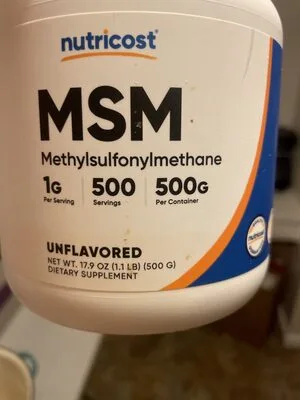 MSM Methylsulfonylmethane