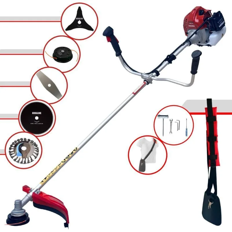 Roçadeira Bcj521l 52cc Com Carretel + Faca 2p 80d E Escova