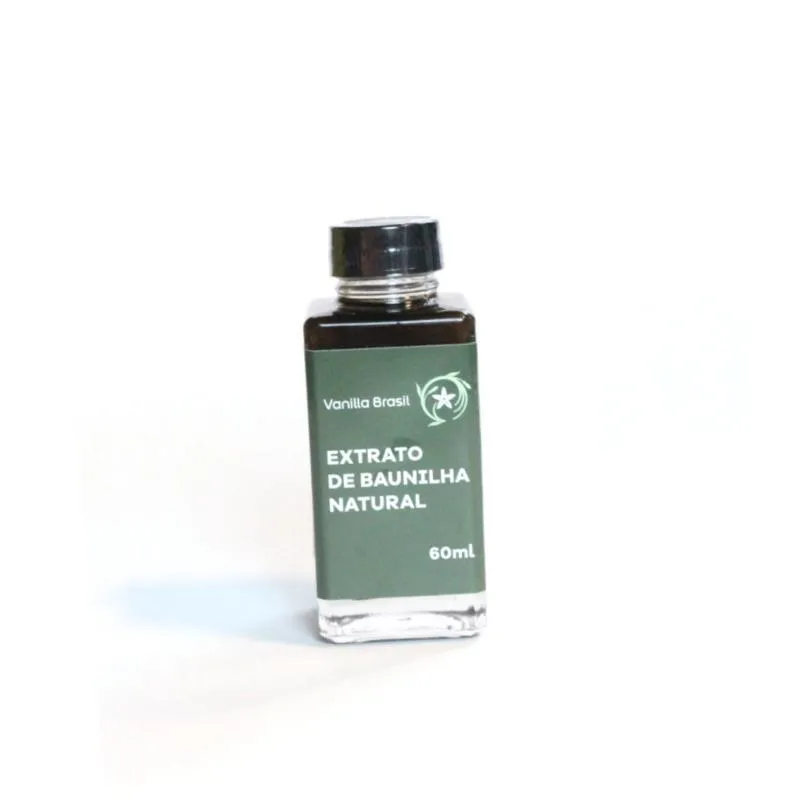 Extrato De Baunilha Natural 60ml - Vanilla Brasil