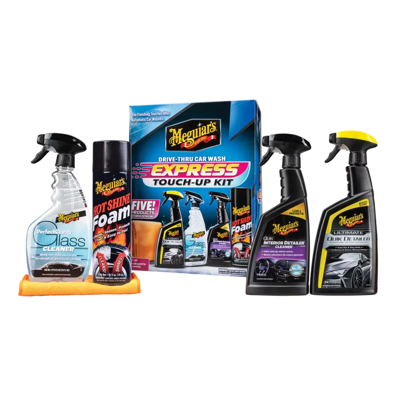 Meguiar's G55254 Drive-Thru Car Wash Express Touch-Up Kit - Perfect for Touching Up Your Ride After Washing