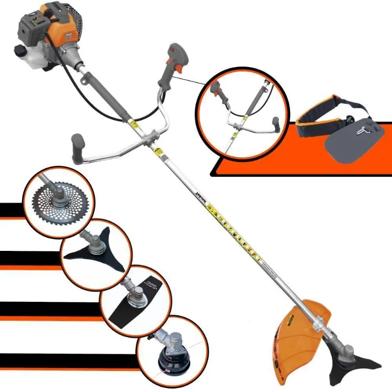 Roçadeira Robusta Tekna Rl520p 52cc + Faca 2p E 40d