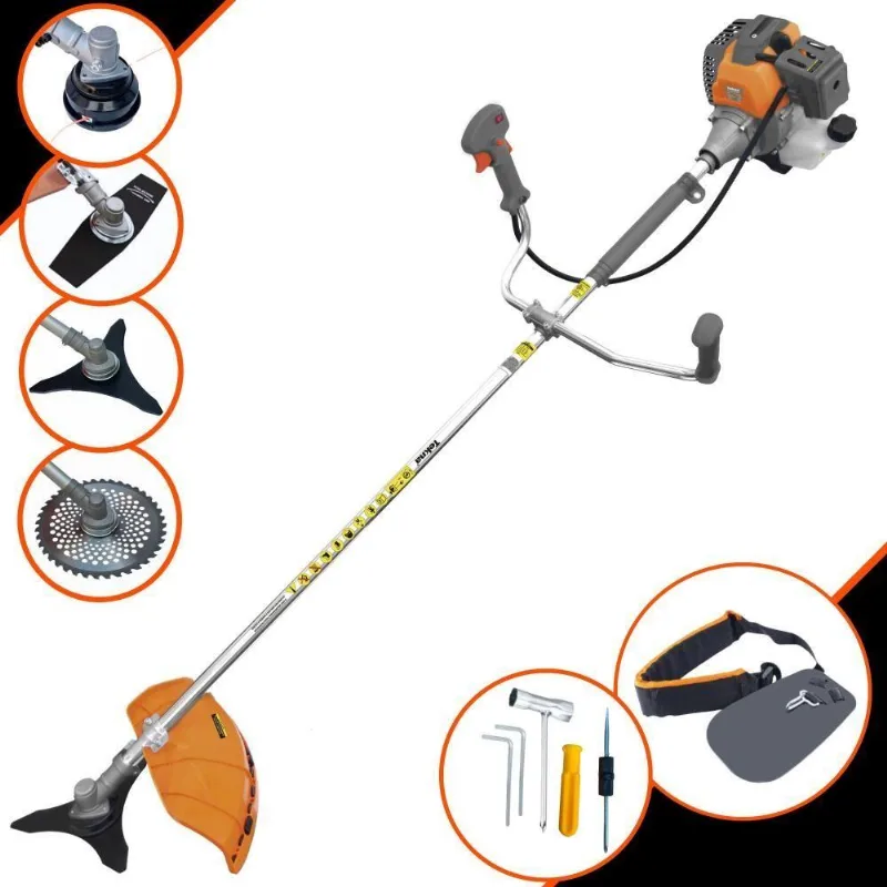 Roçadeira À Gasolina Rl520p Tekna 52cc + Faca 2p + 40d