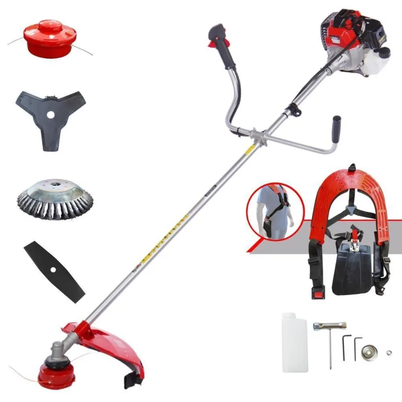 Roçadeira Robusta Toyama Rt52-l 52cc 2t + Faca 2p E Escova