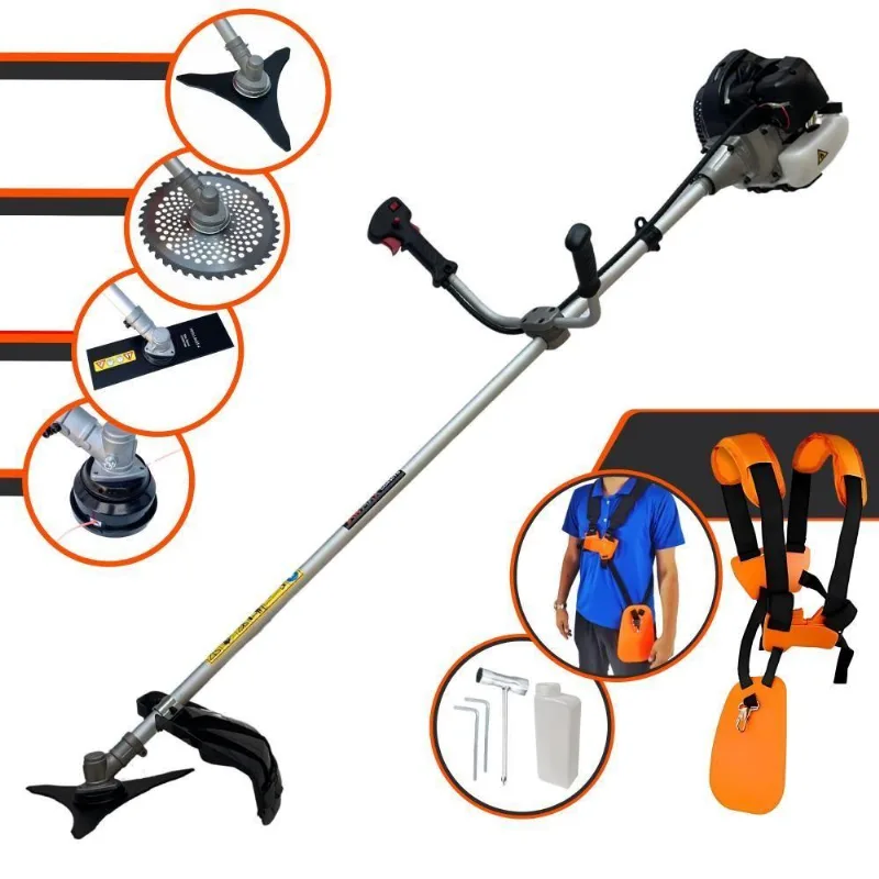 Roçadeira Lateral Cg430-b Anmax 43cc 1,7hp 12.000rpm 4 Em 1