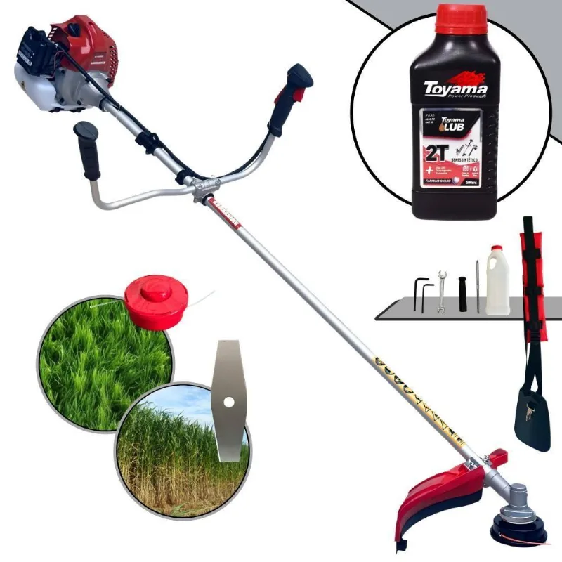 Roçadeira Multifunções Bcj620l Kawashima 62cc + Óleo Toyama