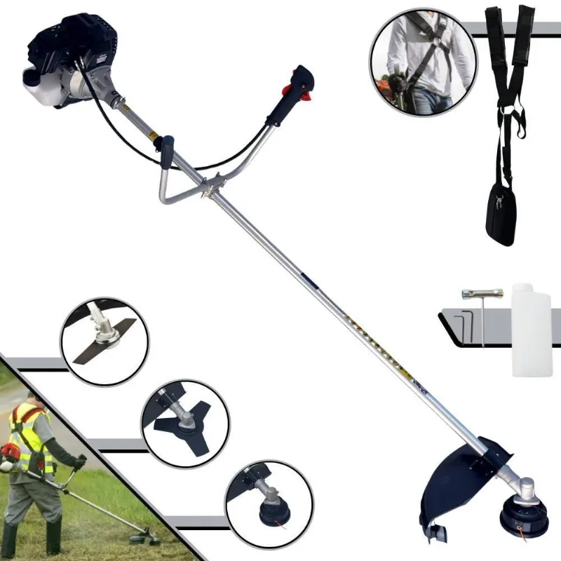 Roçadeira À Gasolina 2t Rt43lb25a Toyama 43cc 1,7hp 3 Em 1
