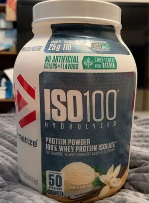 ISO 100 Whey Protein Powder, Vanilla Bliss