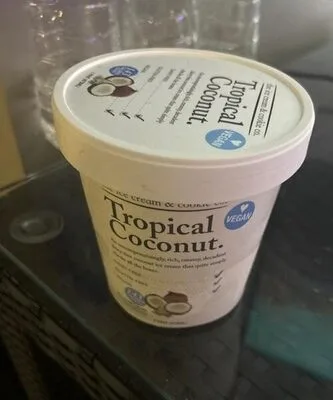 Coconut ice cream