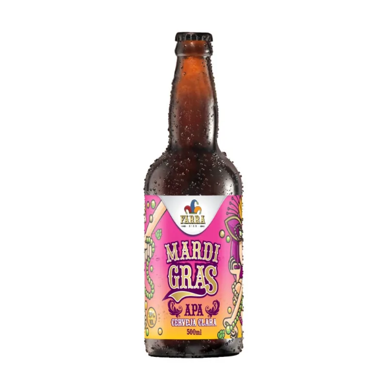 Cerveja Farra Bier Mardi Gras APA 500ml