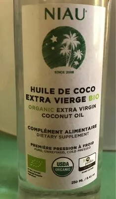 Huile de Coco extra vierge