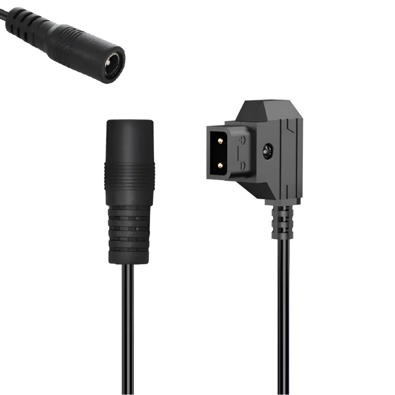 Cabo de Alimentação D-Tap para DC Coaxial 5.5x2.5mm Fêmea (100cm)