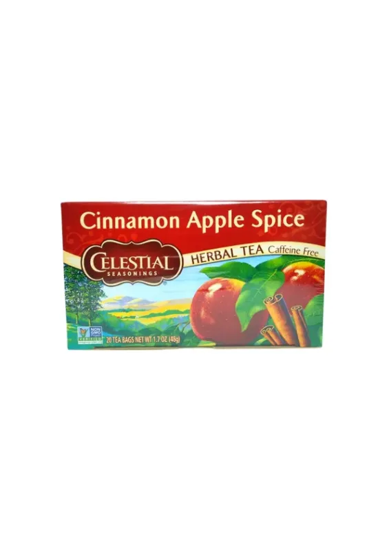 Chá Sabor Mel, Maçã e Canela 48g Celestial USA