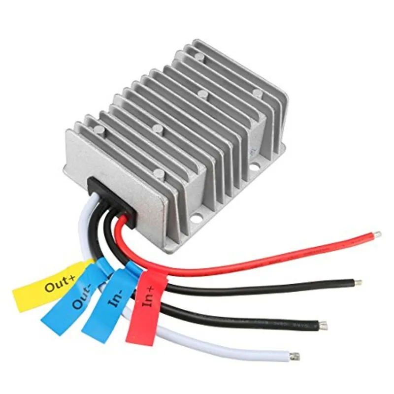Uxcell Novo Regulador De Conversor De Tensão De Tamanho Grande Dc/dc Dc 24v Para Dc 12v 40a 480w Buck Transformer Impermeável