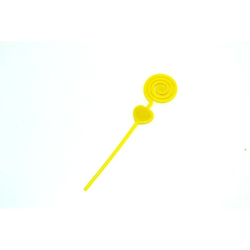 Espiral Plástico Russo Art 500 Peças -cor: Amarelo