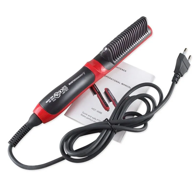 HQT-908B Alisador de cabelo lcd Cabelo aquecido Alisamento Cer