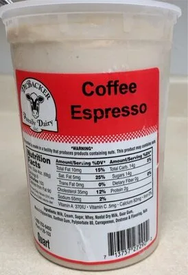 Coffee Espresso Ice Cream