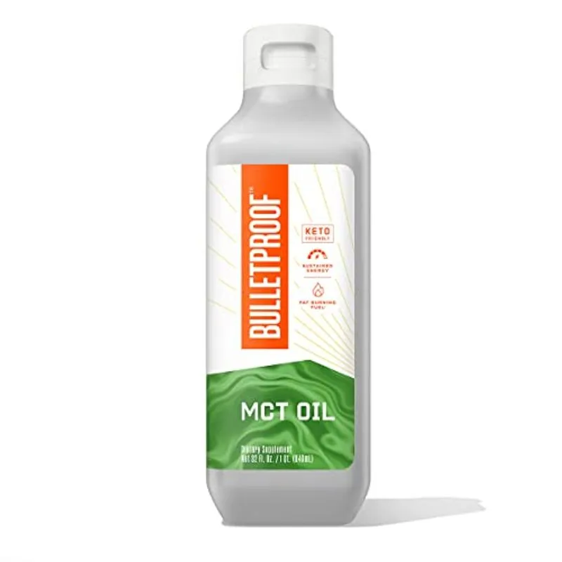 Óleo Xct Mct À Prova De Balas Feito Com Óleo C10 E C8 Mct, 32 Oz, Amplifica Energia, Keto Friendly