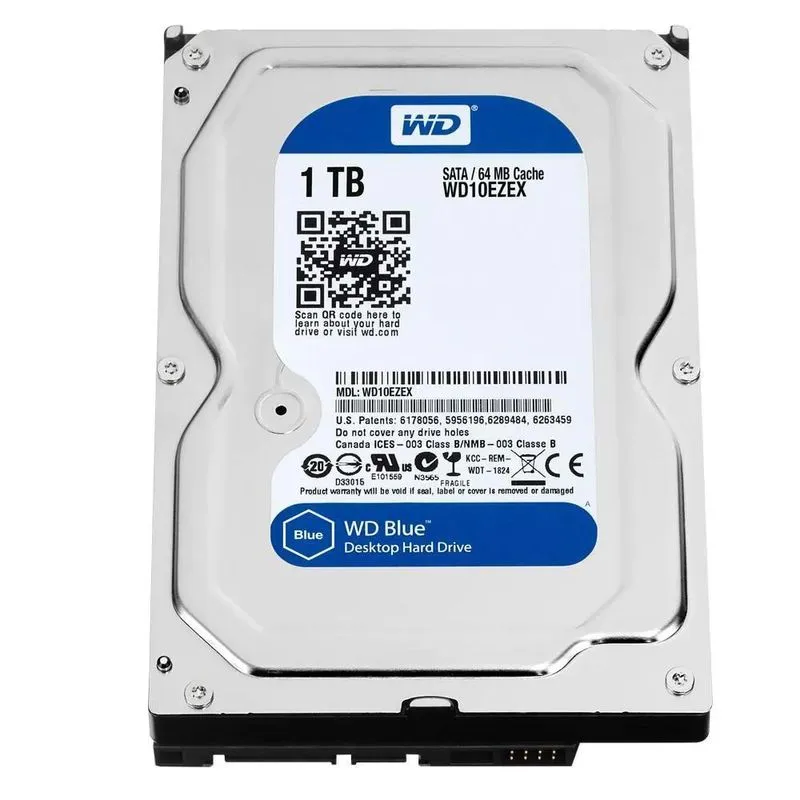 Hd Wd Blue 1tb Sata Iii Recondicionado - Alta Velocidade
