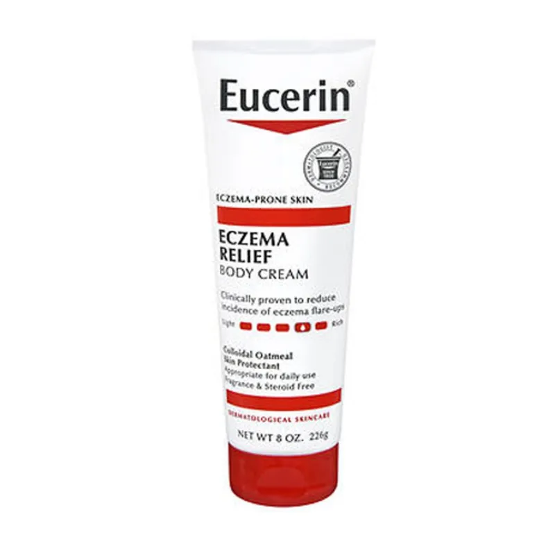 Eczema Relief Body Cream 8 Oz Por Eucerin