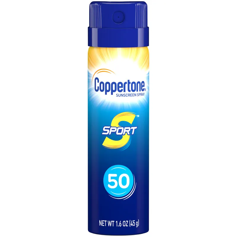 Spray Protetor Solar Coppertone Sport Spf 50 50ml Resistente À Água