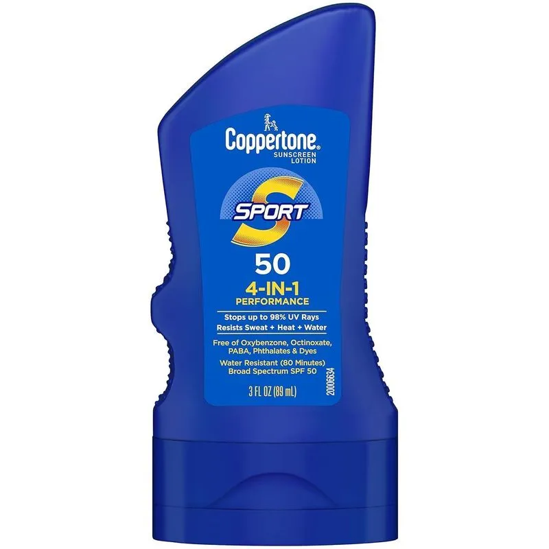 Coppertone Sport Protetor Solar Spf 50 Resistente Água -89ml