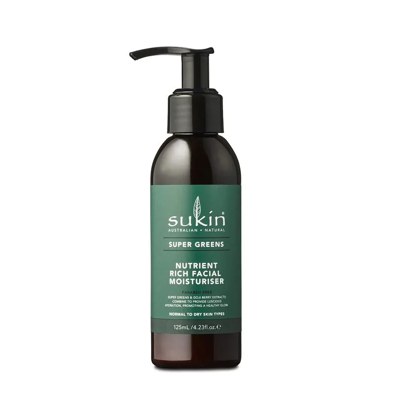 Hidratante Facial Sukin Nutrient Rich 125 Ml Para Todos Os Tipos De Pele
