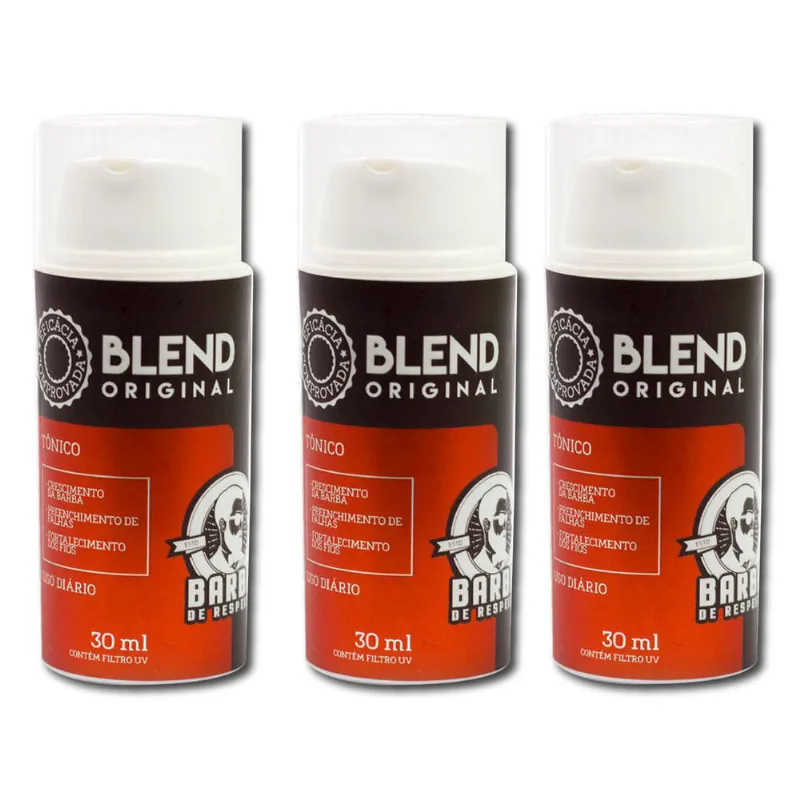 Blend Original Barba De Respeito 30 Ml 3 Und