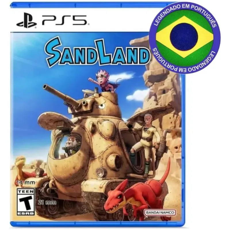 Sand Land Playstation 5 Mídia Física Legendado em Português Ps5