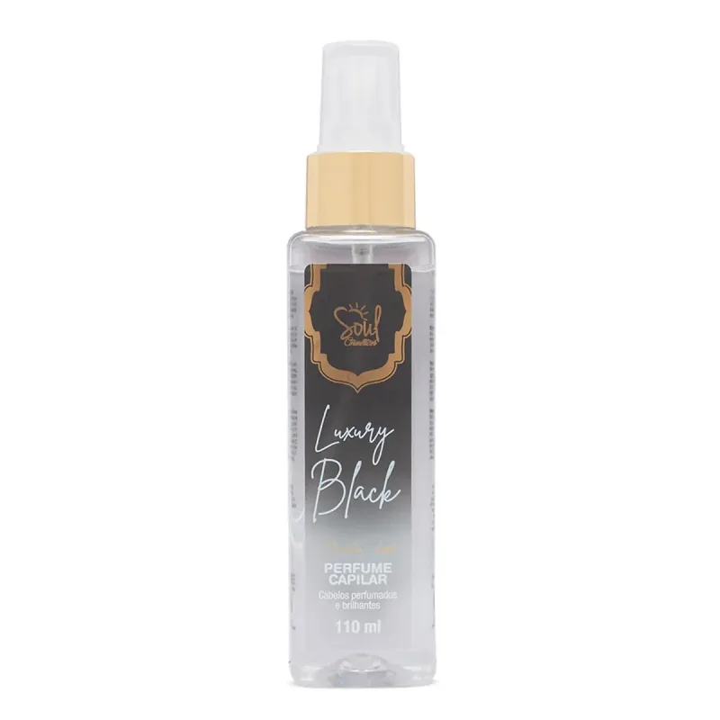Perfume Capilar Luxury Black Soul Cosmeticos 110ml