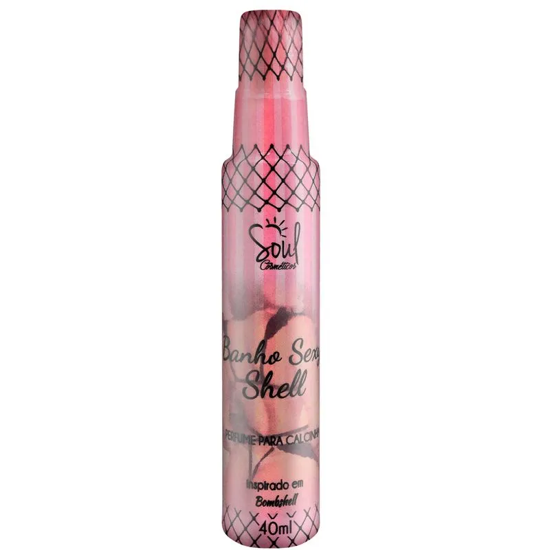Banho Sexy Perfume de Calcinha 40ml Soul Cosméticos