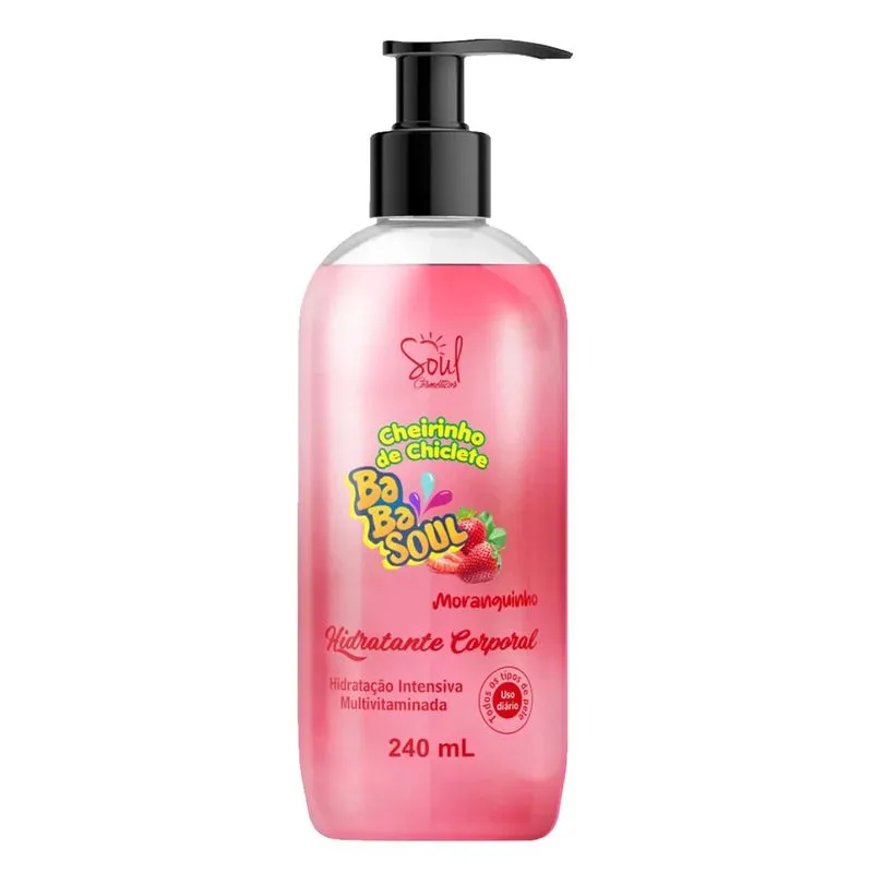 Babasoul Hidratante Corporal 240ml Soul Cosméticos