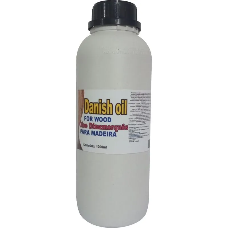 Danish Oil-tru-oil-óleo Dinamarquês Verniz Madeiras 1 Lt