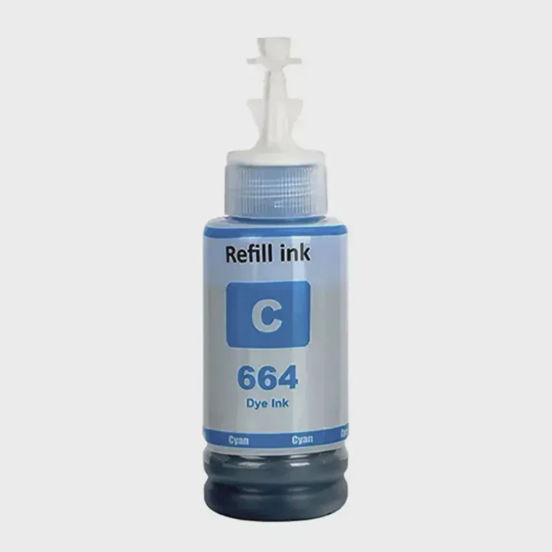 Refil Tinta Pro Resolution para L110 L100 L120 L200 L220 L220 L4550 L355 L365 L375 L380 L395 T664220 L495 70ml azul