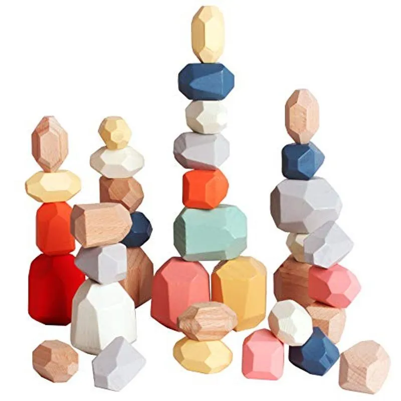Bestamtoy, 36 peças, classificação de madeira, empilhamento,