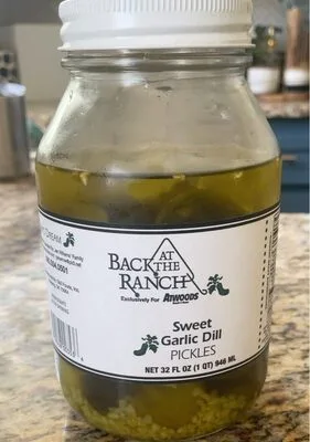 Sweet garlic dill pickles