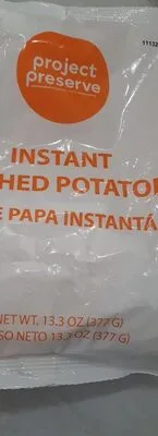 Instant mashed potatoes