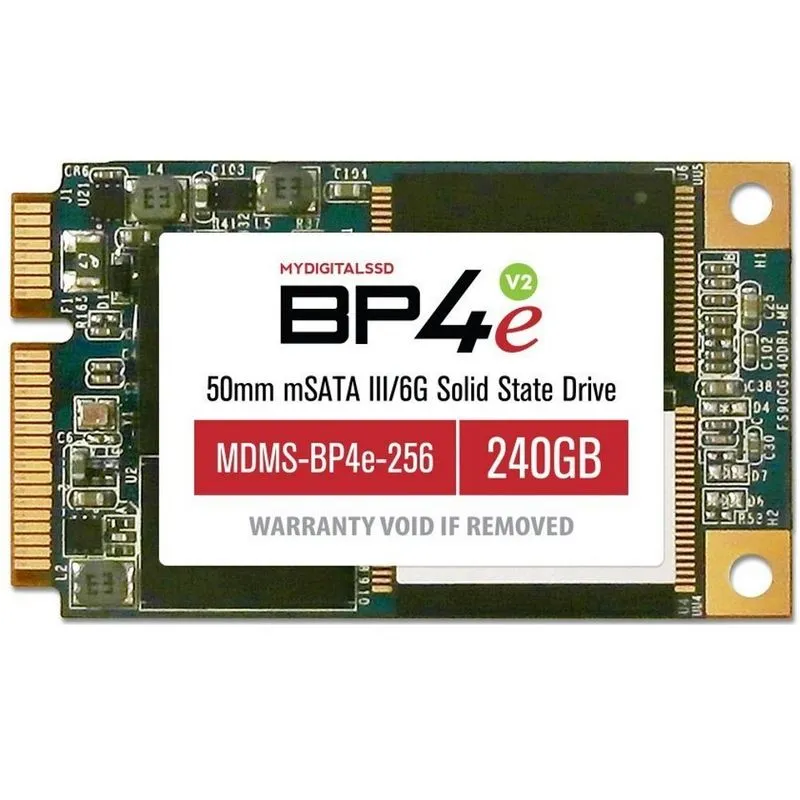 SSD - mSATA - 240GB - MyDigital Bullet Proof 4 Eco - MDMS-BP4e-256