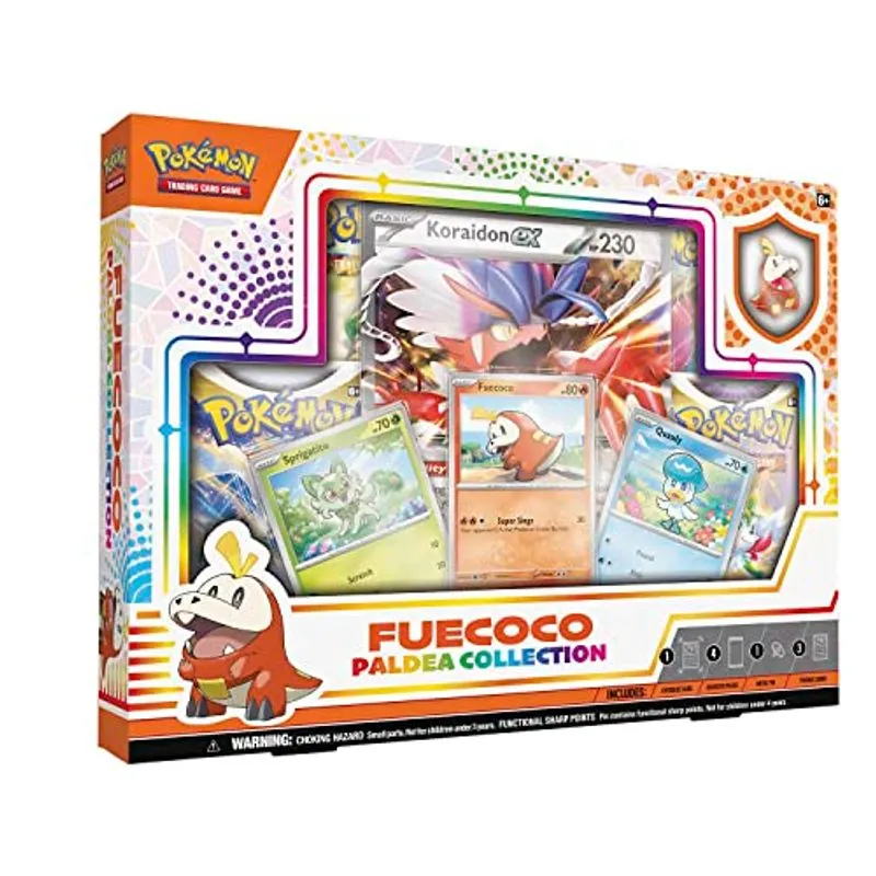 Pokémon Tcg: Coleção Paldea Pin - Fuecoco