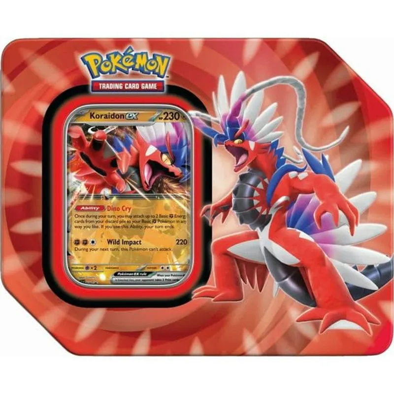 Pokémon Tcg Paldea Legends Summer Tin - Koraidon