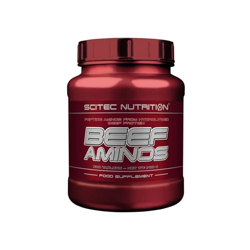 BEEF AMINOS SCITEC 500 CÁPSULAS