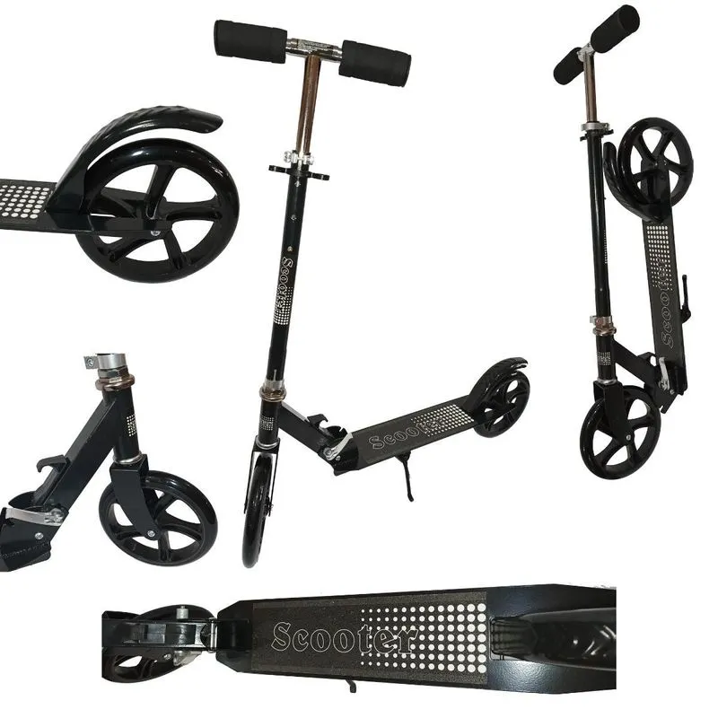 Patinete Crianças Jovens E Adultos Ajustável Até 100 Kg