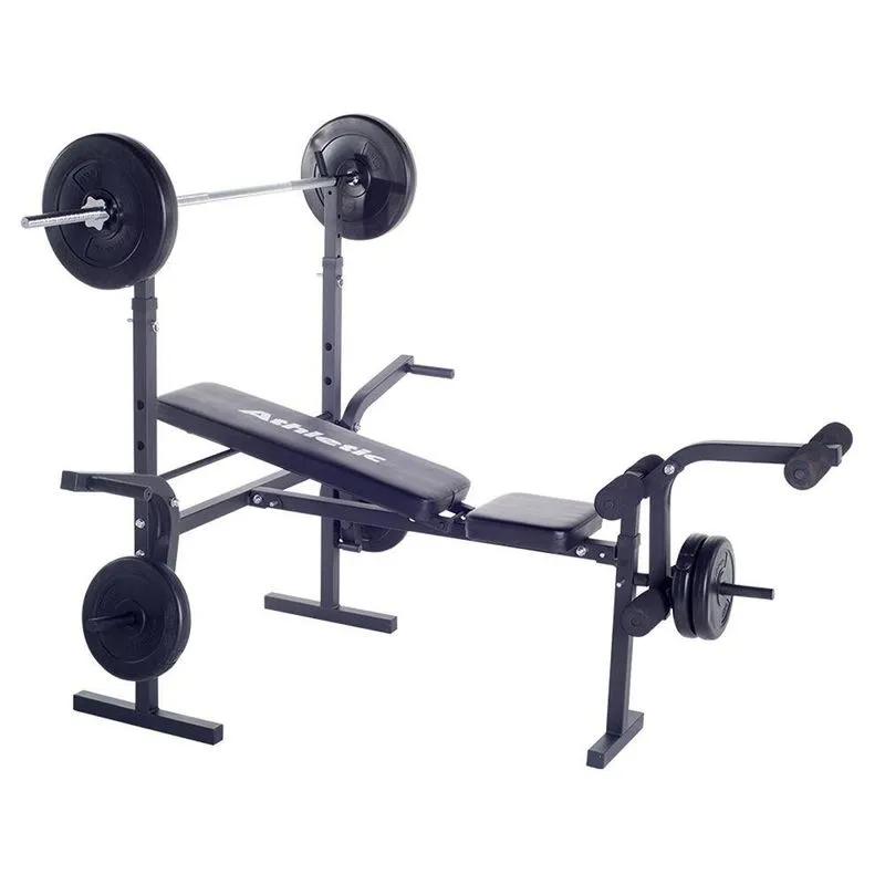 Estação De Musculação Banco Supino Athletic Advanced Cx 1 16024