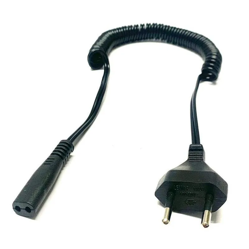 Cabo De Força Flexível 2.5a - Conector Tipo 8 - Preto