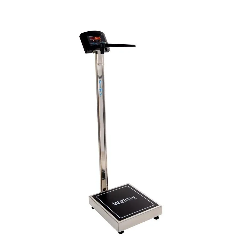 Balança Digital Premium Com Antropômetro W200/50a Inox Welmy