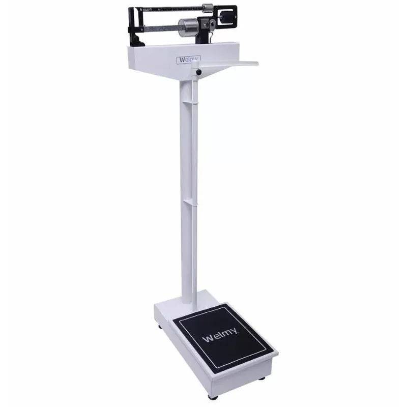 Balança Médica Antropométrica 150kg 110ch Modelo Welmy