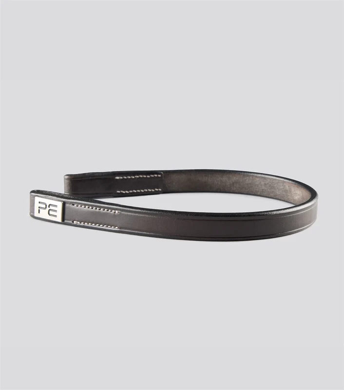Browband | Premier Equine Plain Full / Dark H.Brown