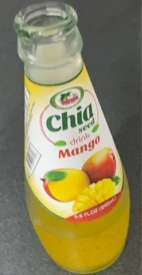 Chia seed mango drink