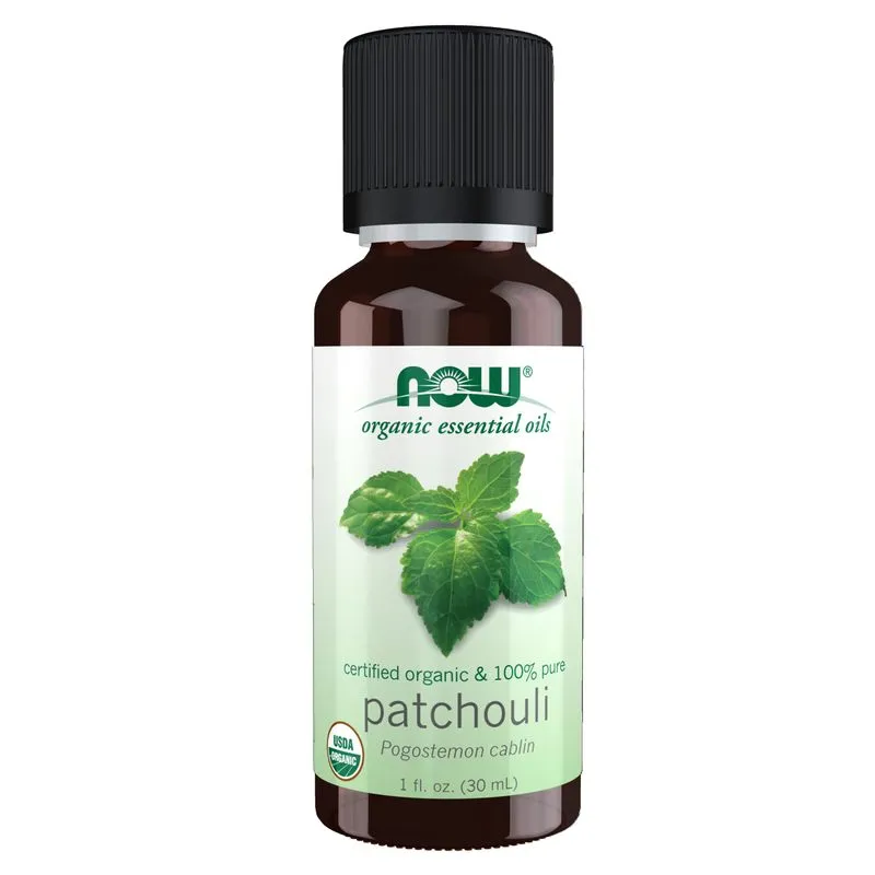 Óleo Essencial Now Patchouli 30ml 100% Puro Orgânico