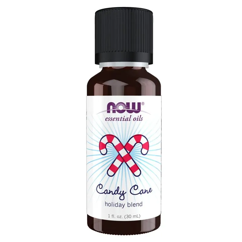 Óleo Essencial Now Candy Cane Blend 30ml Destilado A Vapor
