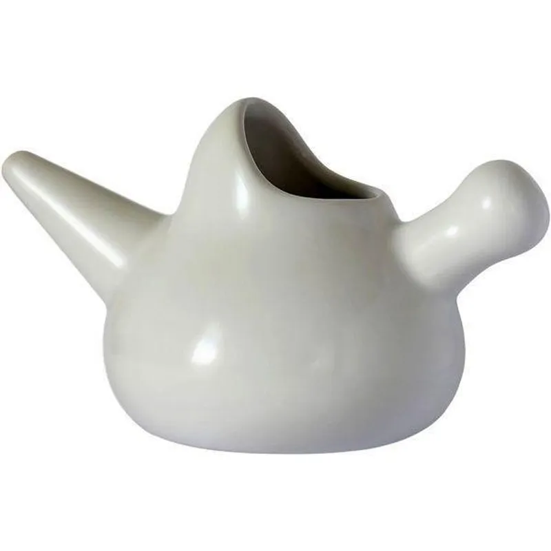 Lota Higienizador Nasal De Porcelana (neti Pot) - Tam. P E G